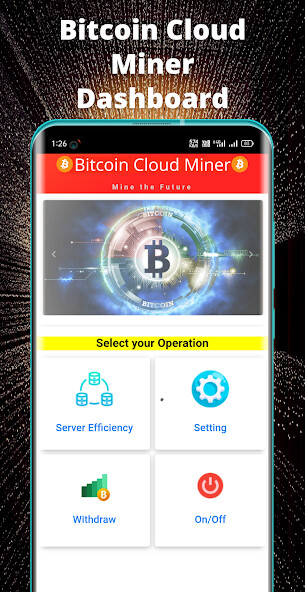 Run android online APK Bitcoin Cloud Miner from MyAndroid or emulate Bitcoin Cloud Miner using MyAndroid