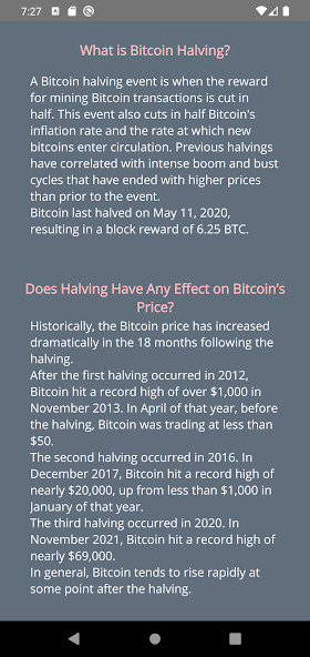 Emulate Bitcoin Halving from MyAndroid or run Bitcoin Halving using MyAndroid