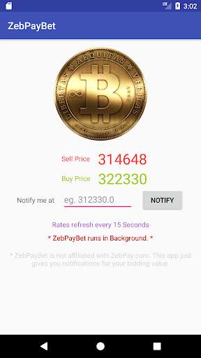 Run android online APK Bitcoin India Price from MyAndroid or emulate Bitcoin India Price using MyAndroid