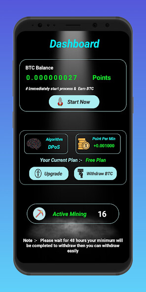 Emulate Bitcoin Mining-Btc Mining App from MyAndroid or run Bitcoin Mining-Btc Mining App using MyAndroid