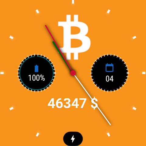 Run android online APK Bitcoin Price Watch Face from MyAndroid or emulate Bitcoin Price Watch Face using MyAndroid