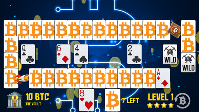 Emulate iPhone app Bitcoin Solitaire Deluxe using MyAndroid