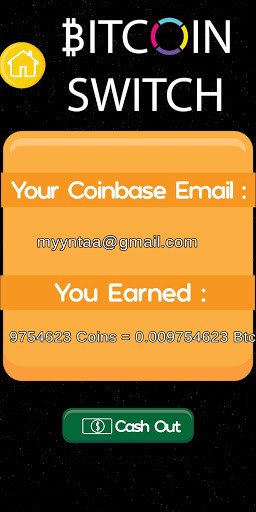 Run android online APK Bitcoin Switch - Earn Bitcoin For Free from MyAndroid or emulate Bitcoin Switch - Earn Bitcoin For Free using MyAndroid