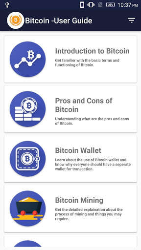 Run android online APK Bitcoin - User Guide from MyAndroid or emulate Bitcoin - User Guide using MyAndroid
