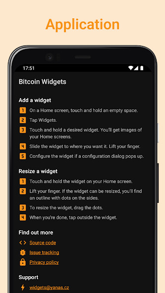 Emulate Bitcoin Widgets from MyAndroid or run Bitcoin Widgets using MyAndroid