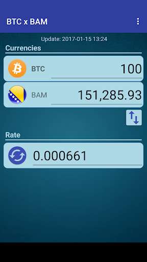 Run android online APK Bitcoin x Bosnian Conv. Mark from MyAndroid or emulate Bitcoin x Bosnian Conv. Mark using MyAndroid