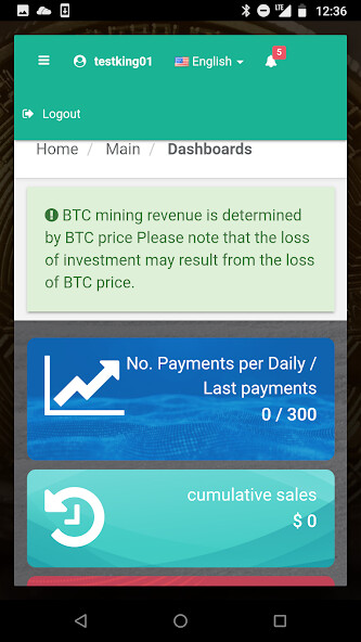 Emulate BITCOIN X MINING from MyAndroid or run BITCOIN X MINING using MyAndroid