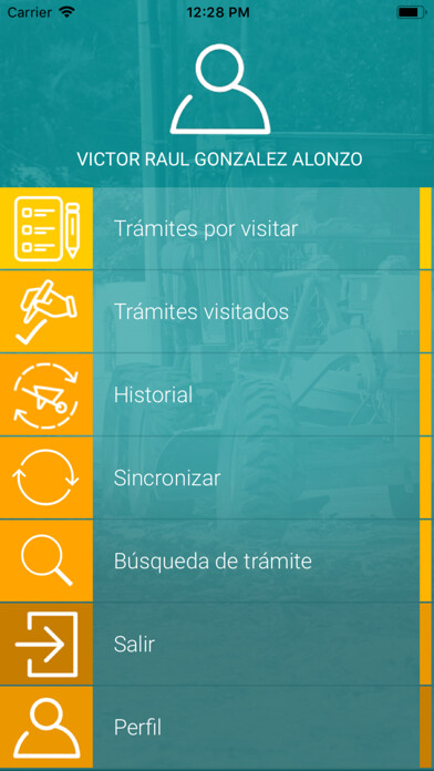 Emulate iPhone app Bitácora de Peritaje using MyAndroid Emulate iPhone app Bitácora de Peritaje using MyAndroid