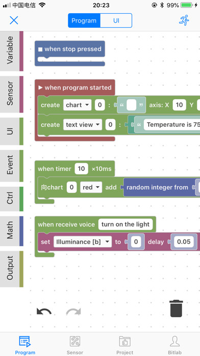 Emulate iPhone app BitCreator using MyAndroid