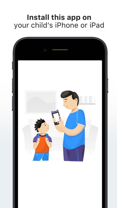 Emulate iPhone app Bitdefender Parental Control using MyAndroid