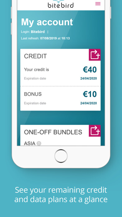Emulate iPhone app Bitebird selfcare using MyAndroid Emulate iPhone app Bitebird selfcare using MyAndroid