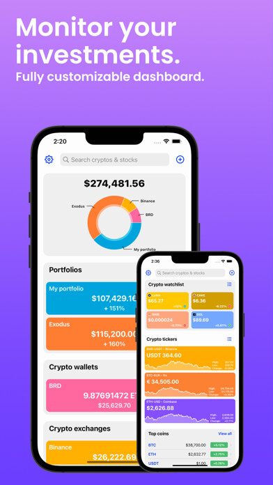 Emulate iPhone app Bitfolio - Investment Tracker using MyAndroid Emulate iPhone app Bitfolio - Investment Tracker using MyAndroid
