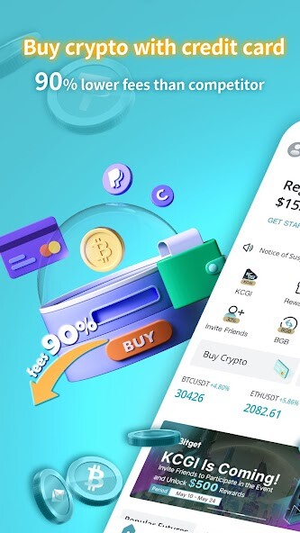 Run android online APK Bitget - Buy  Sell Crypto from MyAndroid or emulate Bitget - Buy  Sell Crypto using MyAndroid