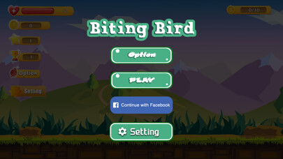 Emulate iPhone app Biting Bird using MyAndroid
