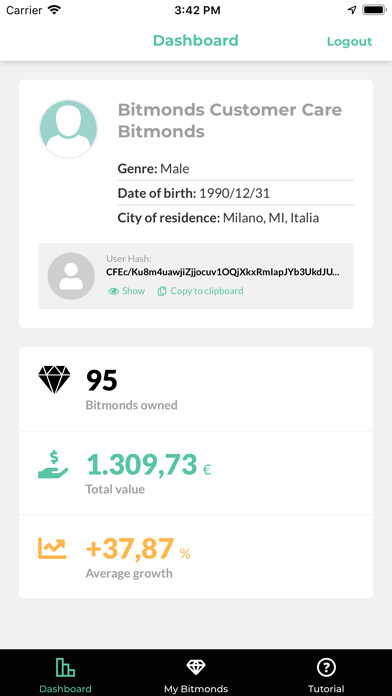Emulate iPhone app Bitmonds using MyAndroid