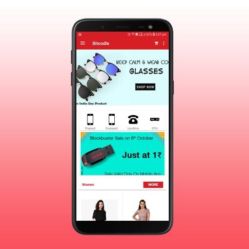 Run android online APK Bitoodle Online Shopping Official from MyAndroid or emulate Bitoodle Online Shopping Official using MyAndroid