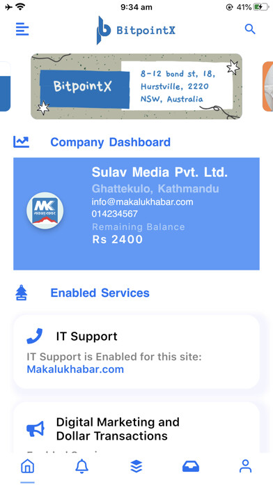 Emulate iPhone app BitpointX - Easy Client Portal using MyAndroid Emulate iPhone app BitpointX - Easy Client Portal using MyAndroid
