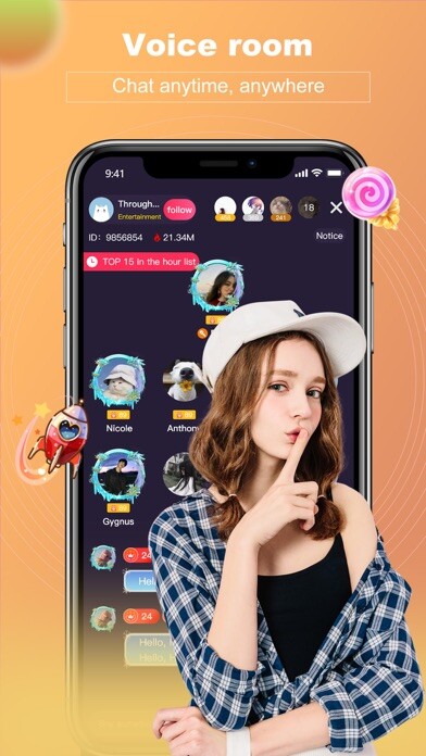 Emulate iPhone app BiubiuClub-Voice Chat, party using MyAndroid Emulate iPhone app BiubiuClub-Voice Chat, party using MyAndroid
