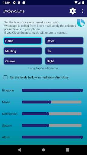 Run android online APK Bixby Volume from MyAndroid or emulate Bixby Volume using MyAndroid