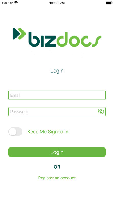 Emulate iPhone app Bizdocs.Mobi using MyAndroid Emulate iPhone app Bizdocs.Mobi using MyAndroid