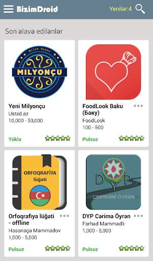 Run android online APK BizimDroid from MyAndroid or emulate BizimDroid using MyAndroid