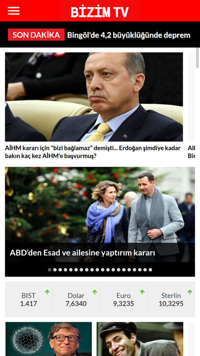 Emulate iPhone app Bizim TV using MyAndroid