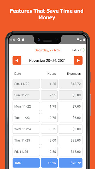 Run android online APK Bizinta Time/Expense from MyAndroid or emulate Bizinta Time/Expense using MyAndroid