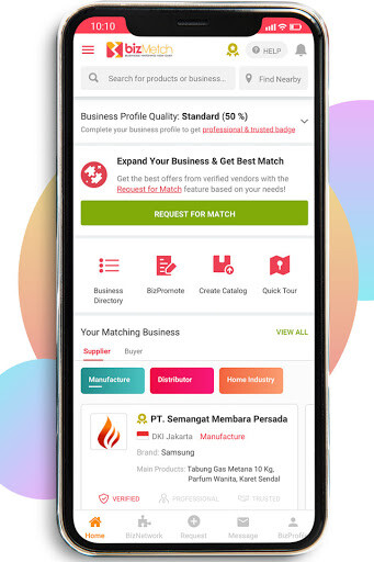 Run android online APK BizMetch - B2B Platform from MyAndroid or emulate BizMetch - B2B Platform using MyAndroid