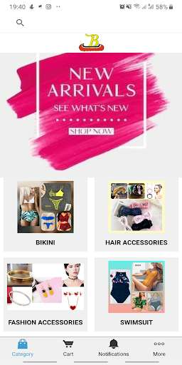 Run android online APK Biznbig_ltd - Swimwear and Fashion Accessories from MyAndroid or emulate Biznbig_ltd - Swimwear and Fashion Accessories using MyAndroid