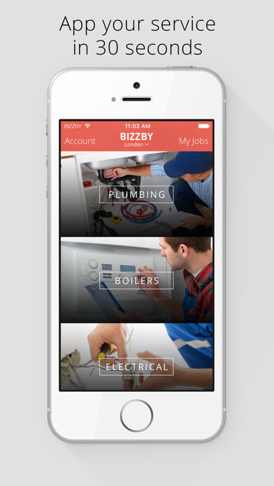Emulate iPhone app BIZZBY – #1 On-Demand Services using MyAndroid Emulate iPhone app BIZZBY – #1 On-Demand Services using MyAndroid