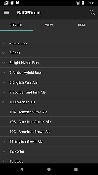 Run android online APK BJCP Beer Style Reference from MyAndroid or emulate BJCP Beer Style Reference using MyAndroid