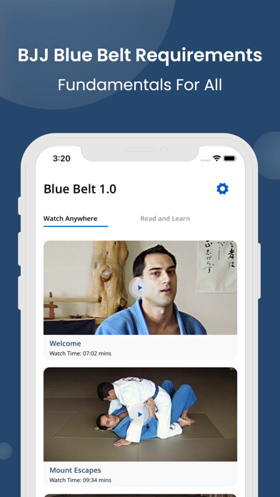 Emulate iPhone app BJJ Blue Belt Requirements 1.0 using MyAndroid Emulate iPhone app BJJ Blue Belt Requirements 1.0 using MyAndroid