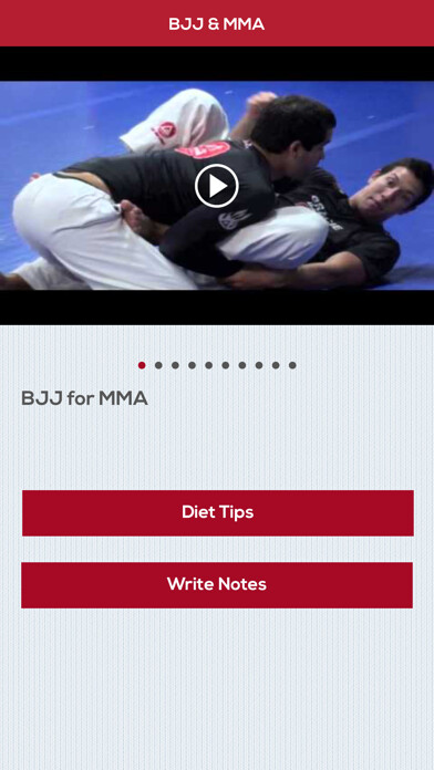 Emulate iPhone app BJJ Brazilian Jiu-Jitsu MMA using MyAndroid