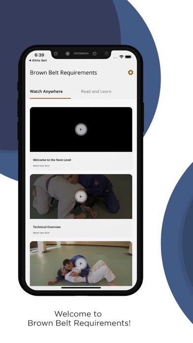 Emulate iPhone app BJJ Brown Belt Requirements using MyAndroid Emulate iPhone app BJJ Brown Belt Requirements using MyAndroid