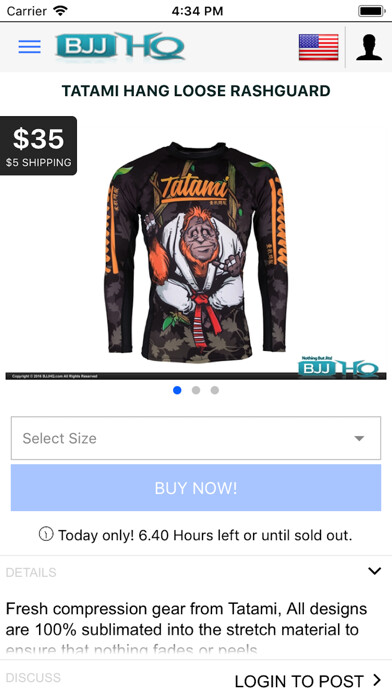 Emulate iPhone app BJJHQ Jiu Jitsu Gear using MyAndroid Emulate iPhone app BJJHQ Jiu Jitsu Gear using MyAndroid