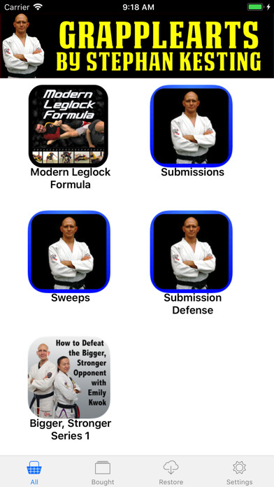 Emulate iPhone app BJJ Master App by Grapplearts using MyAndroid Emulate iPhone app BJJ Master App by Grapplearts using MyAndroid
