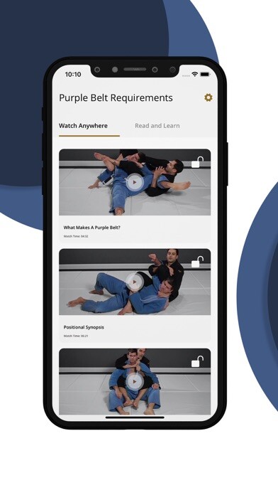 Emulate iPhone app BJJ Purple Belt Requirements using MyAndroid Emulate iPhone app BJJ Purple Belt Requirements using MyAndroid