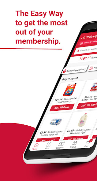 Emulate iPhone app BJs Wholesale Club using MyAndroid