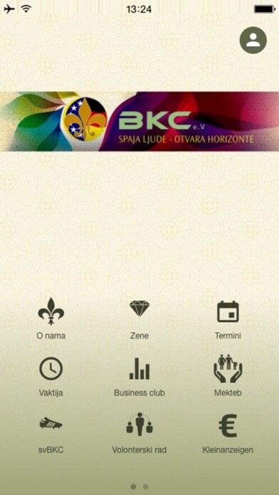 Emulate iPhone app BKC-Frankfurt e.V. using MyAndroid Emulate iPhone app BKC-Frankfurt e.V. using MyAndroid