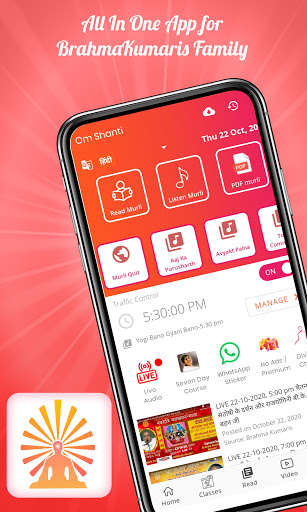 Run android online APK BK Murli Today from MyAndroid or emulate BK Murli Today using MyAndroid