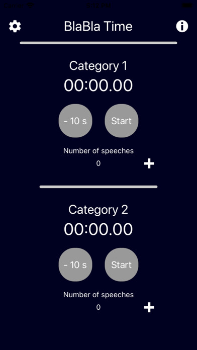 Emulate iPhone app BlaBlaTime using MyAndroid
