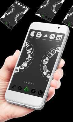 Emulate Android APK Black and White Launcher Emulate Android APK Black and White Launcher