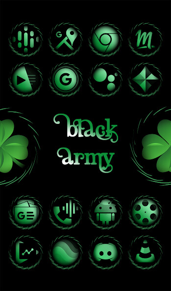 Run android online APK Black Army Emerald - Icon Pack from MyAndroid or emulate Black Army Emerald - Icon Pack using MyAndroid Run android online APK Black Army Emerald - Icon Pack from MyAndroid or emulate Black Army Emerald - Icon Pack using MyAndroid