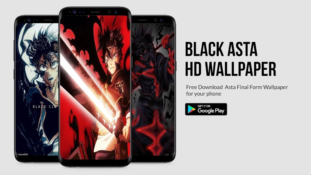 Run android online APK Black Asta Form - Black Bulls Clover HD Wallpaper from MyAndroid or emulate Black Asta Form - Black Bulls Clover HD Wallpaper using MyAndroid