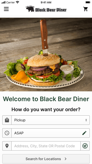 Emulate iPhone app Black Bear Diner using MyAndroid Emulate iPhone app Black Bear Diner using MyAndroid