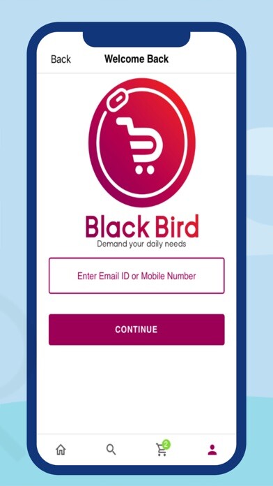Emulate iPhone app BlackBird Delivery using MyAndroid