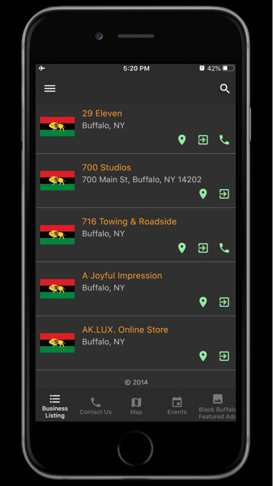 Emulate iPhone app Black Buffalo Mobile using MyAndroid