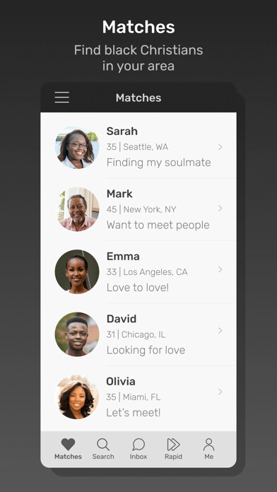 Emulate iPhone app Black Christian Soulmates App using MyAndroid Emulate iPhone app Black Christian Soulmates App using MyAndroid
