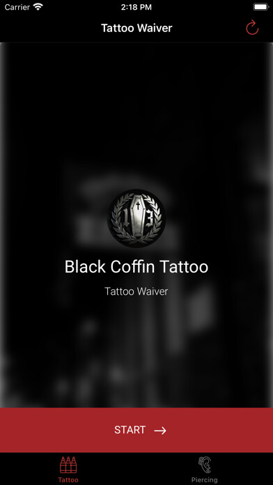 Emulate iPhone app Black Coffin Tattoo using MyAndroid Emulate iPhone app Black Coffin Tattoo using MyAndroid