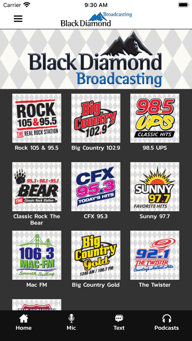 Emulate iPhone app Black Diamond Broadcasting using MyAndroid Emulate iPhone app Black Diamond Broadcasting using MyAndroid